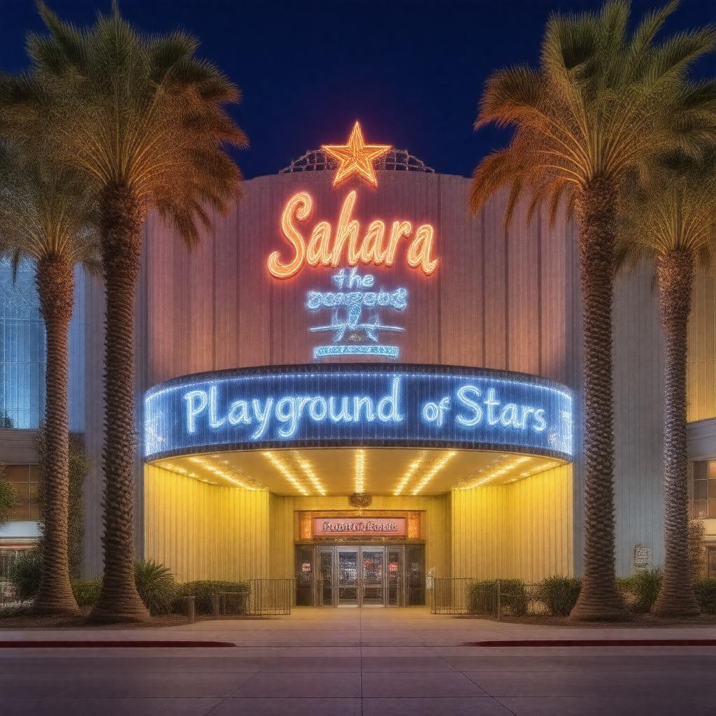 AI-created image of Playground of the Stars