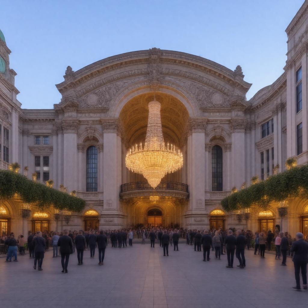 AI-created image of Playhouse Square