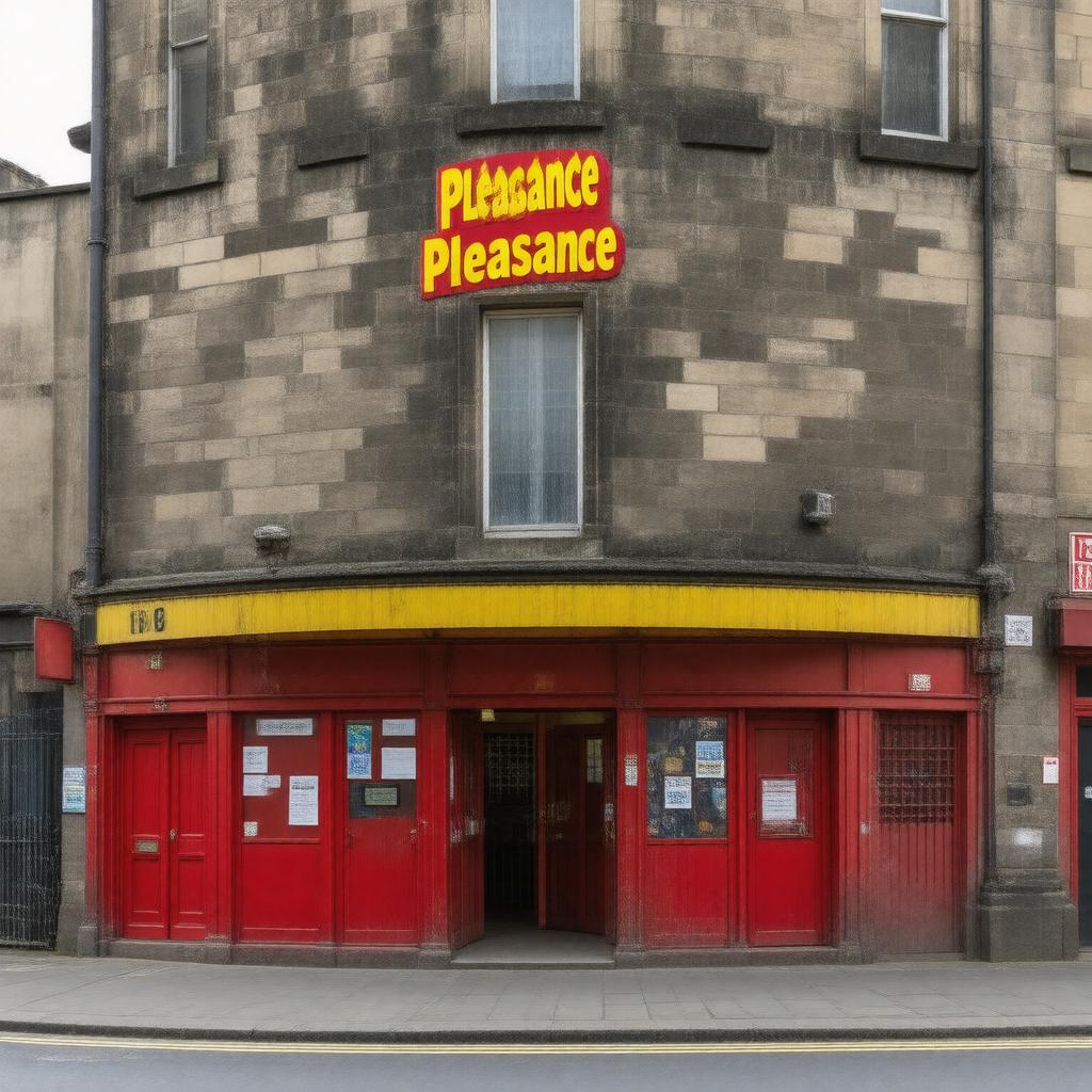 AI-created image of Pleasance Edinburgh