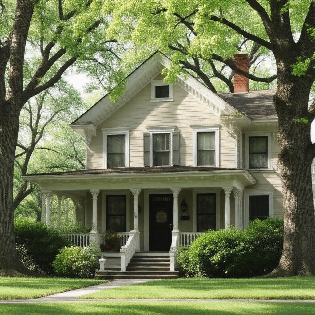 AI-created image of Pleasant Home