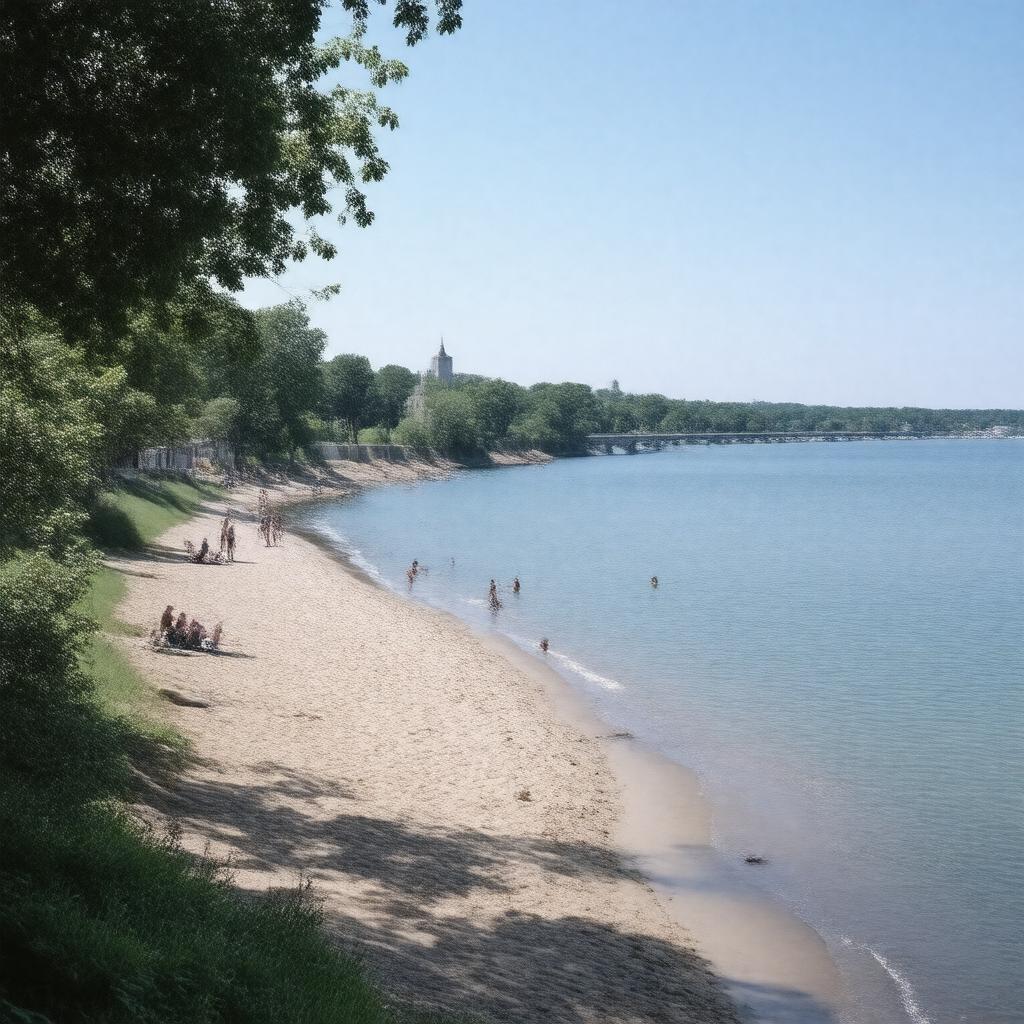 AI-created image of Pleasure Bay