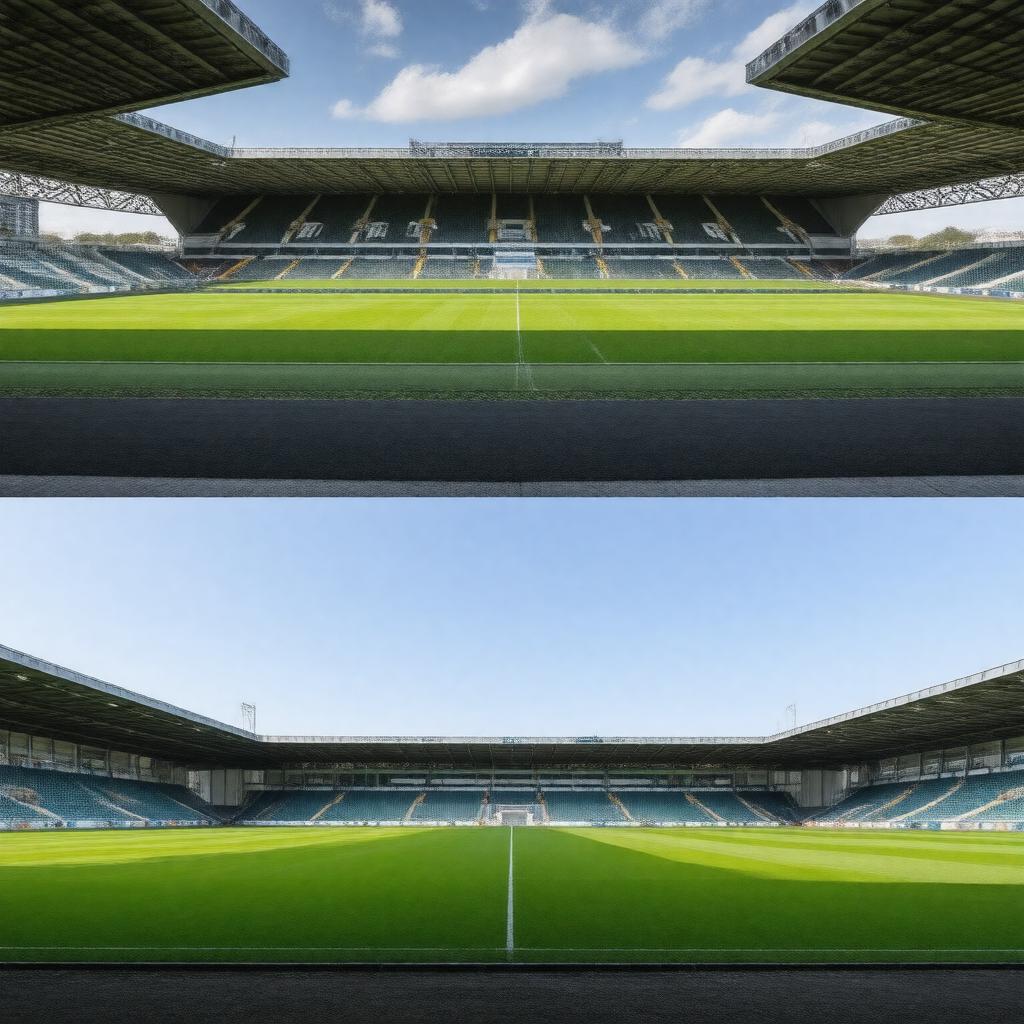 AI-created image of Plough Lane