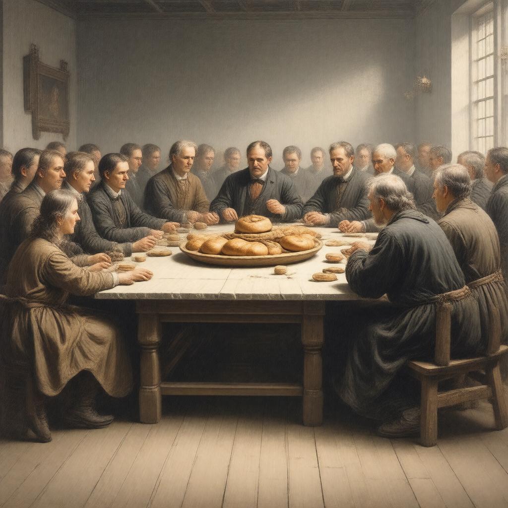 AI-created image of Plymouth Brethren