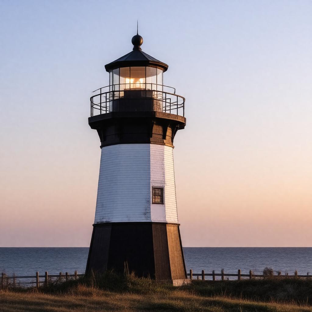 Click to view larger image AI-created image of Plymouth Light