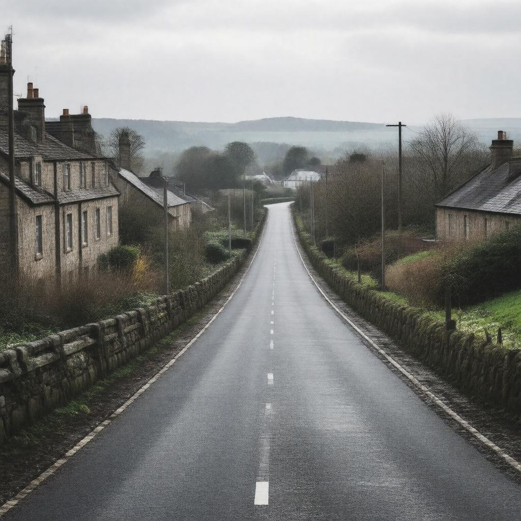 AI-created image of Plymouth North Road