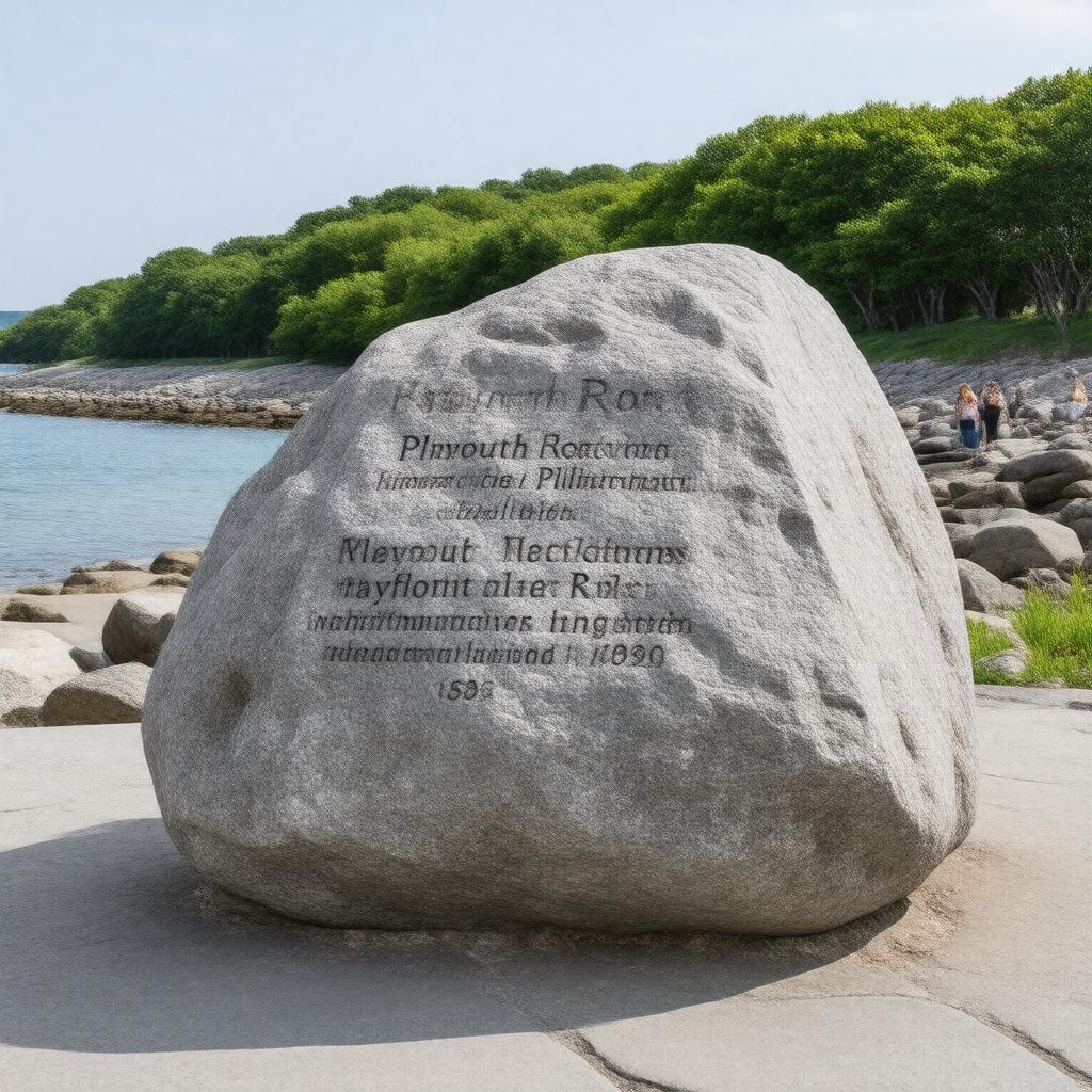 AI-created image of Plymouth Rock