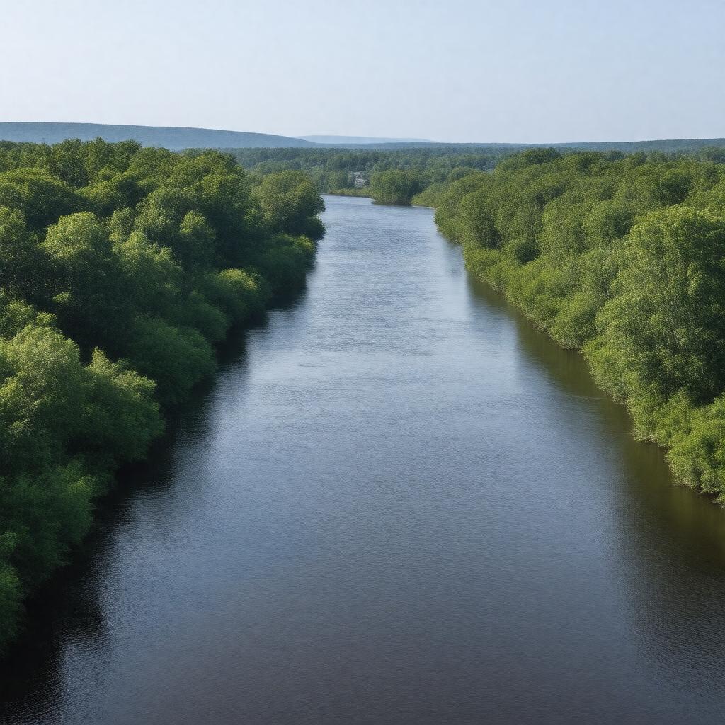 AI-created image of Pocasset River