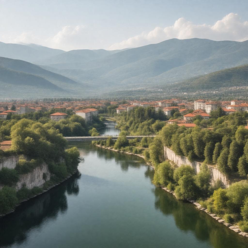 AI-created image of Podgorica