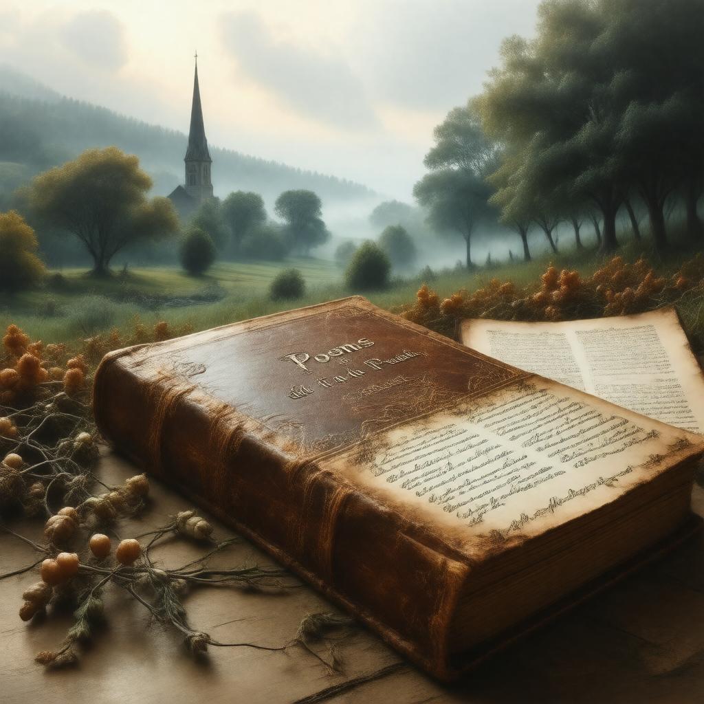 AI-created image of Poems of the Past and the Present