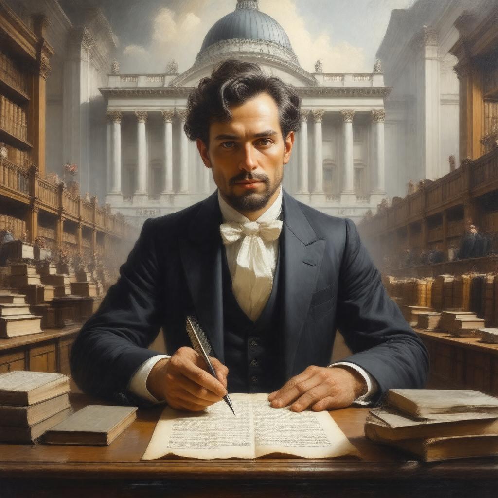 Click to view larger image AI-created image of Poet Laureate