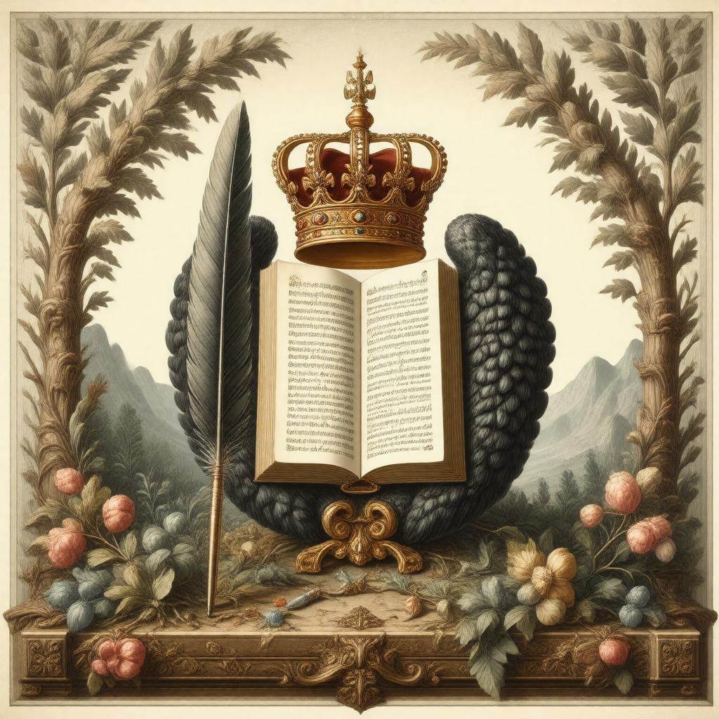 AI-created image of Poet Laureate of England