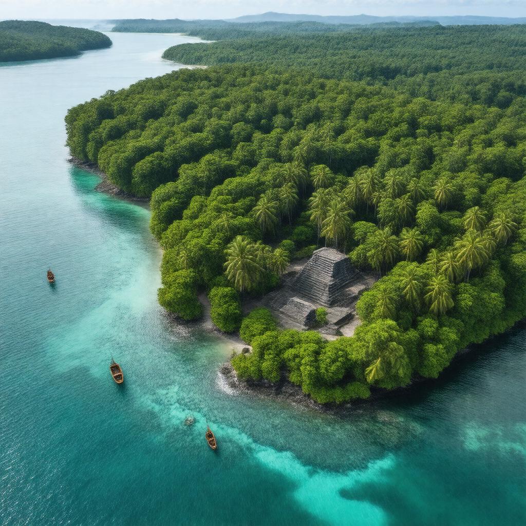 AI-created image of Pohnpei
