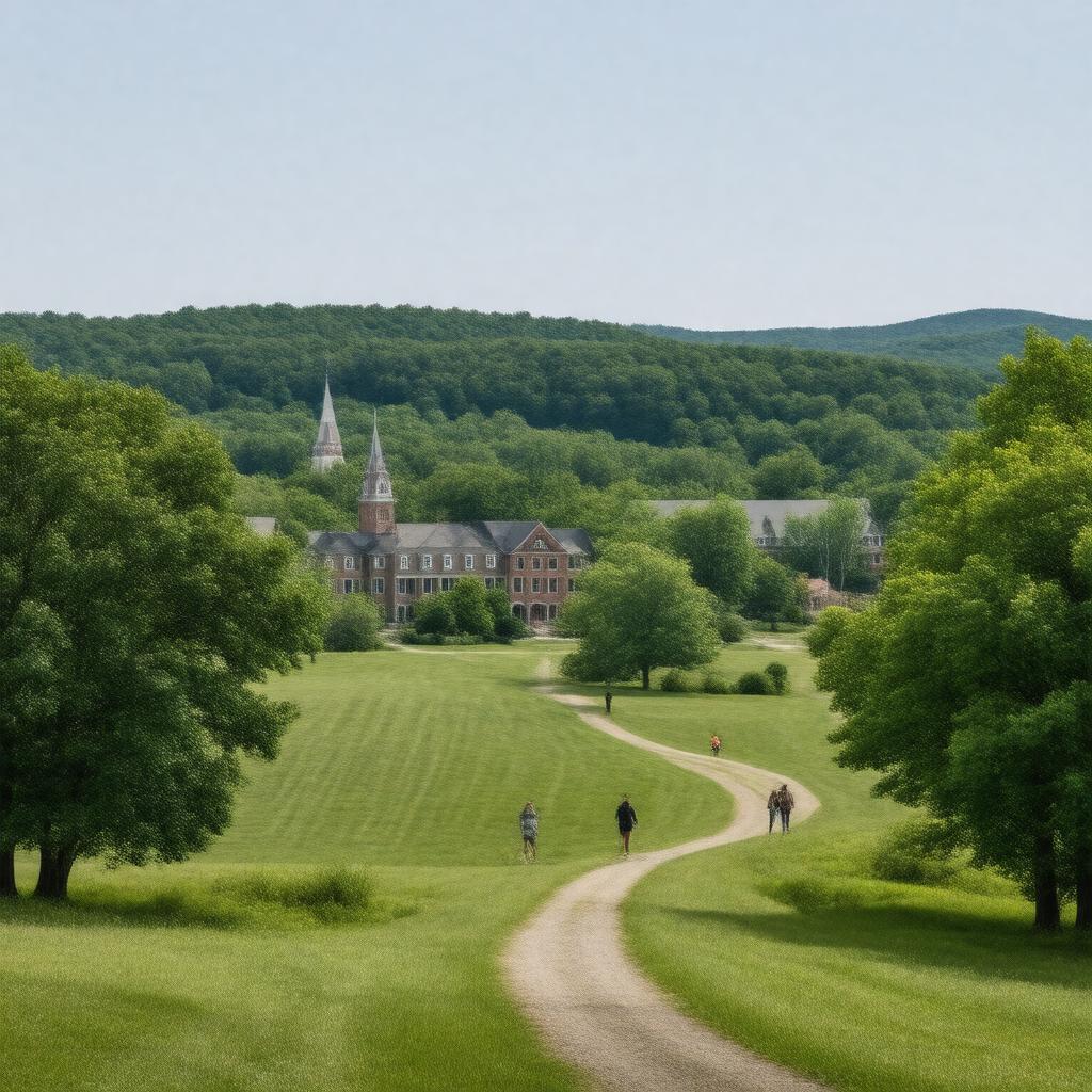 AI-created image of Point Lookout campus