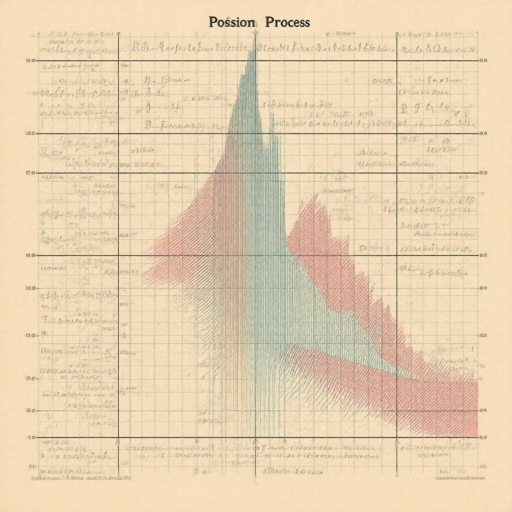 AI-created image of Poisson Processes