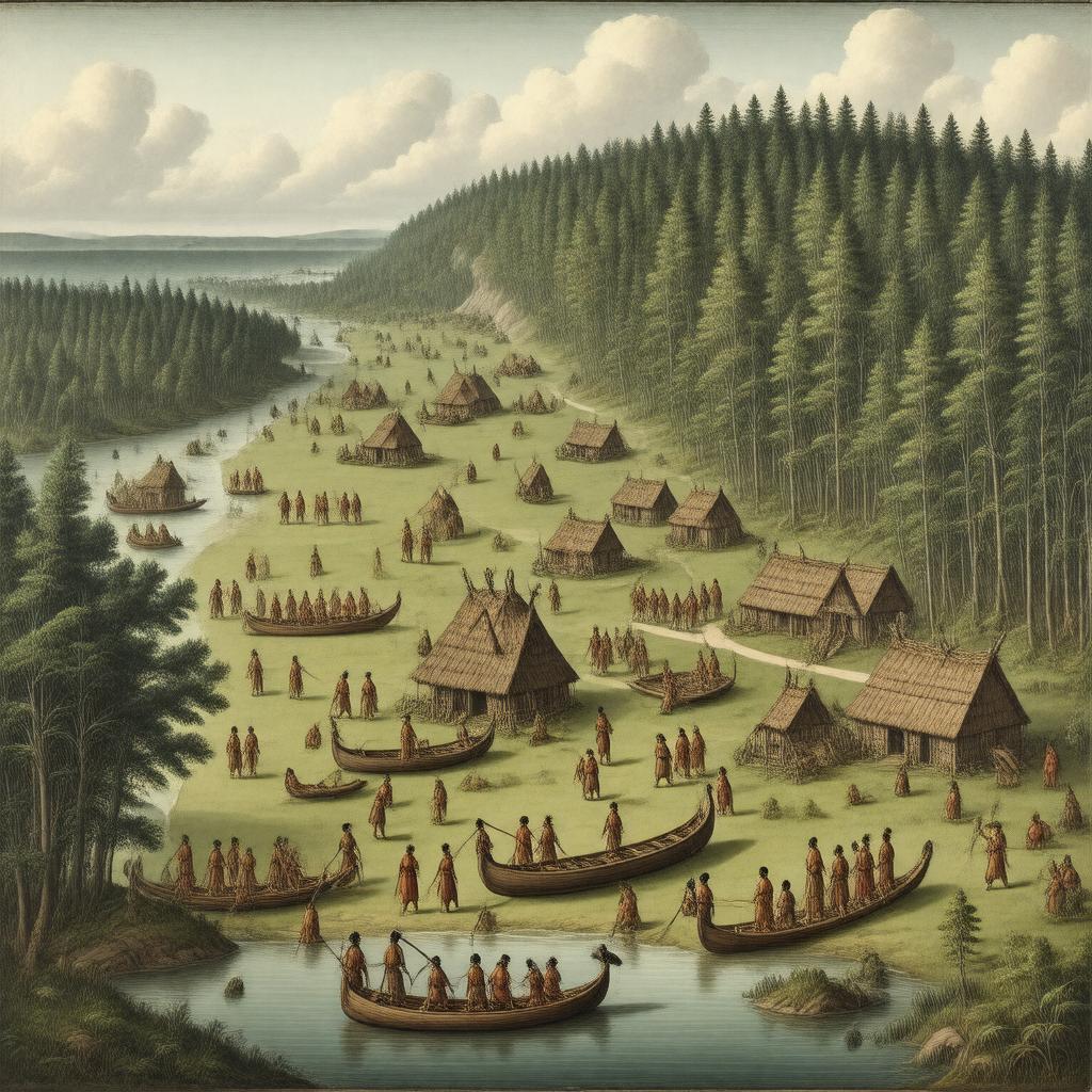 AI-created image of Pokanoket