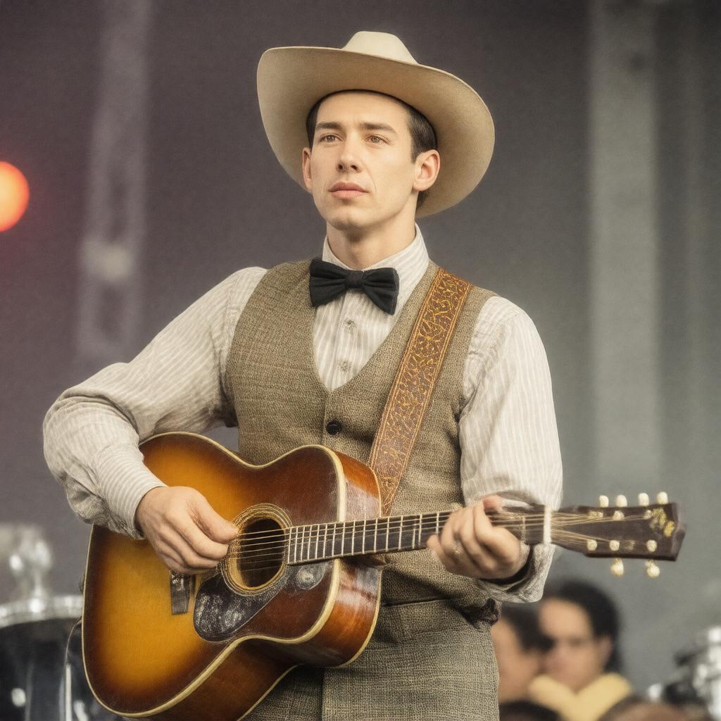 AI-created image of Pokey LaFarge