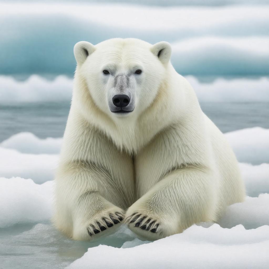 AI-created image of Polar Bear