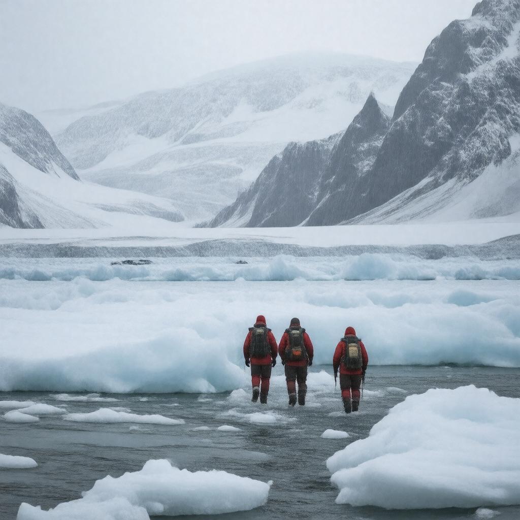 AI-created image of Polar Passage