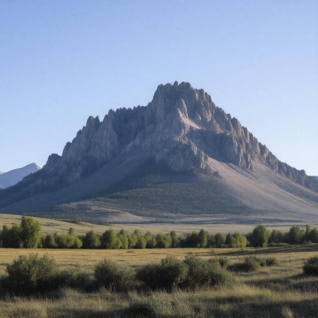 AI-created image of Pole Mountain