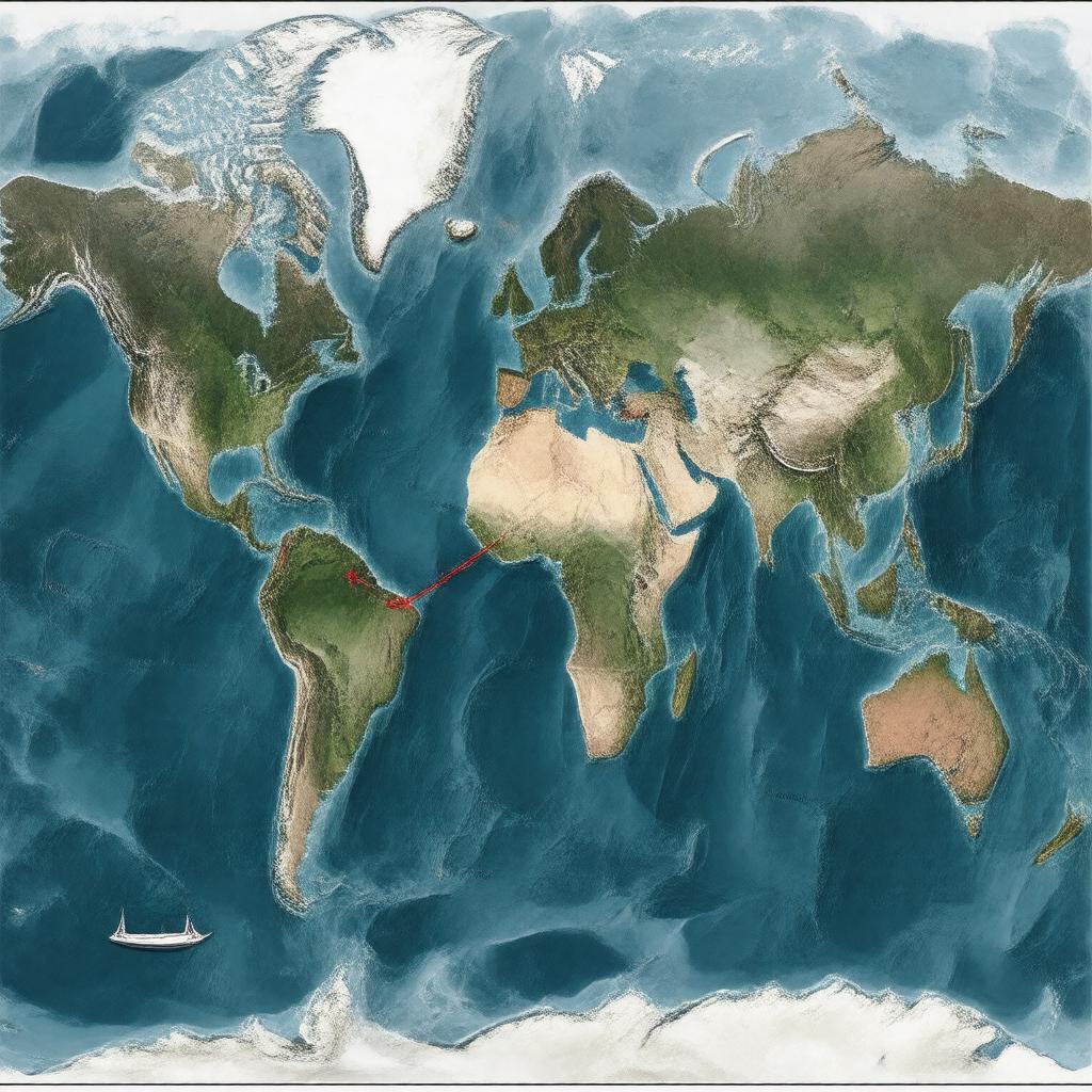 AI-created image of Pole to Pole