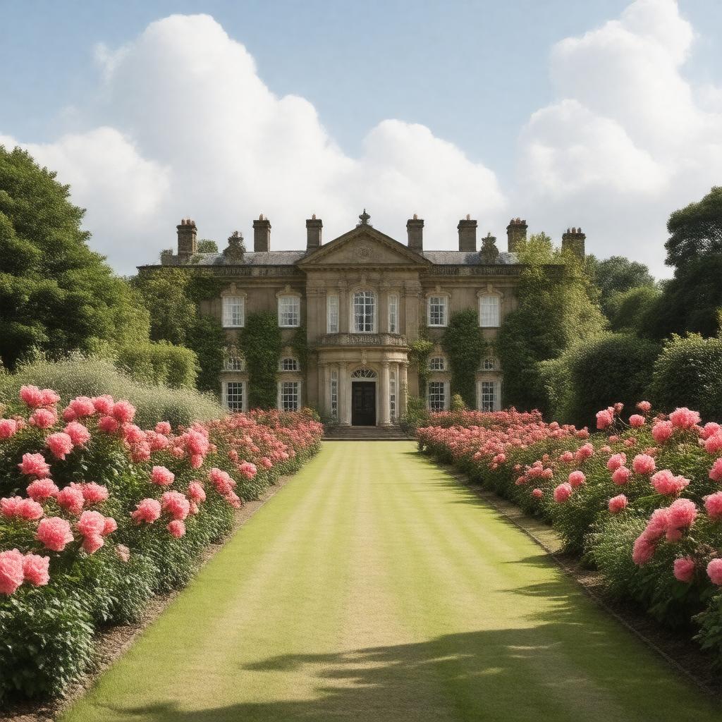 AI-created image of Polesden Lacey