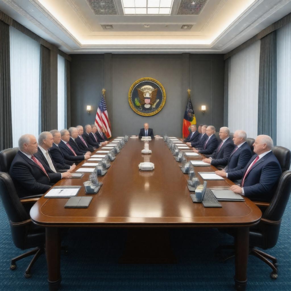 Click to view larger image AI-created image of Policy Coordination Committees