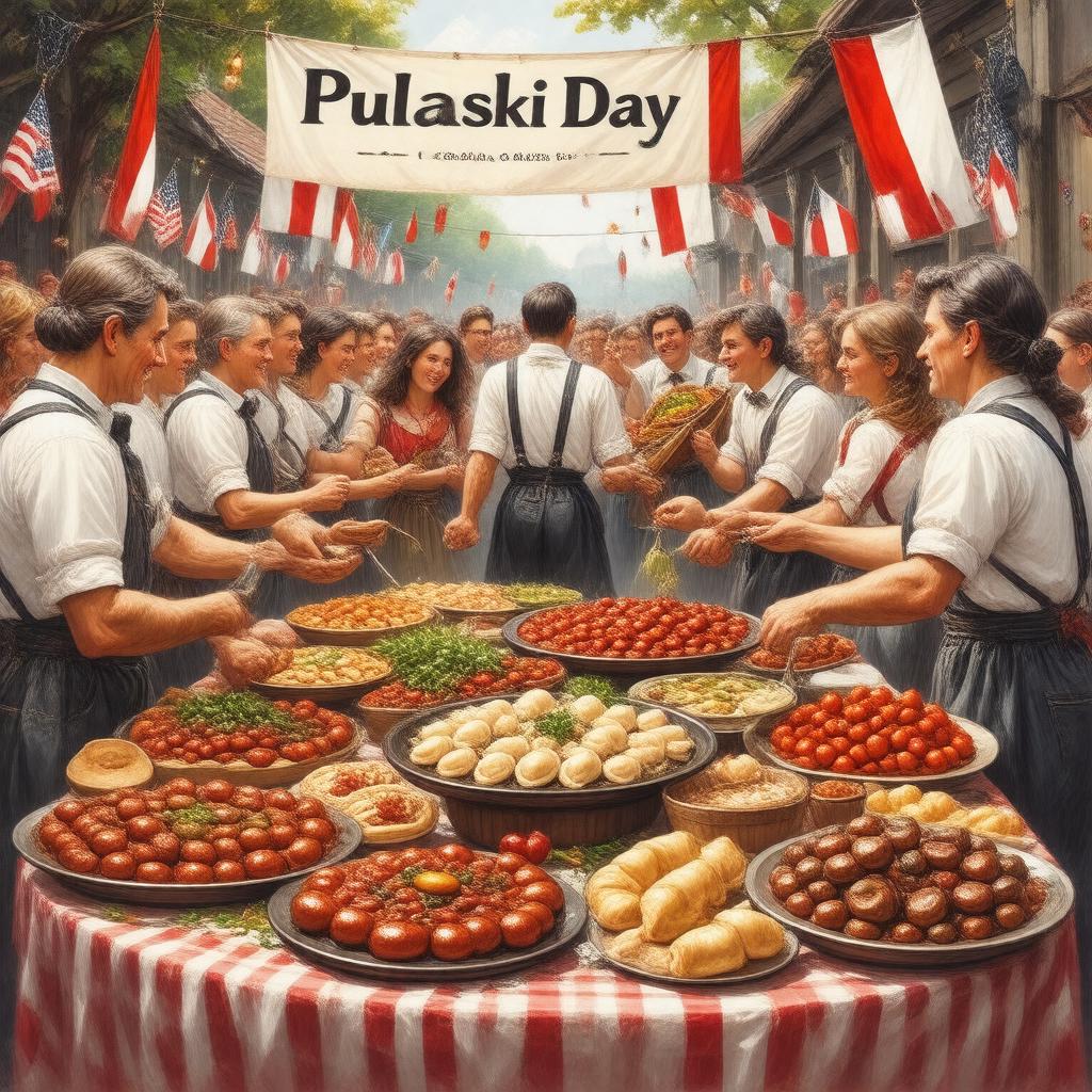 AI-created image of Polish Americans
