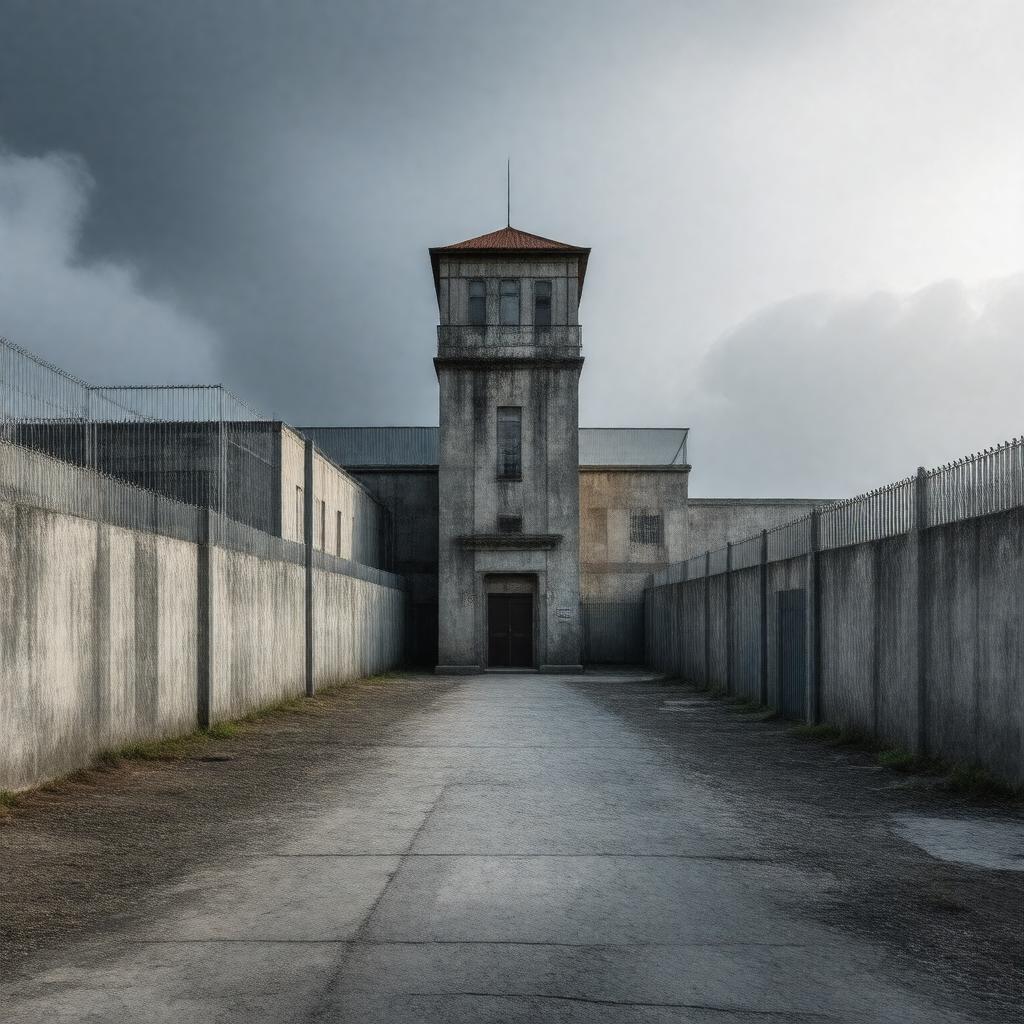 Click to view larger image AI-created image of Pollsmoor Prison
