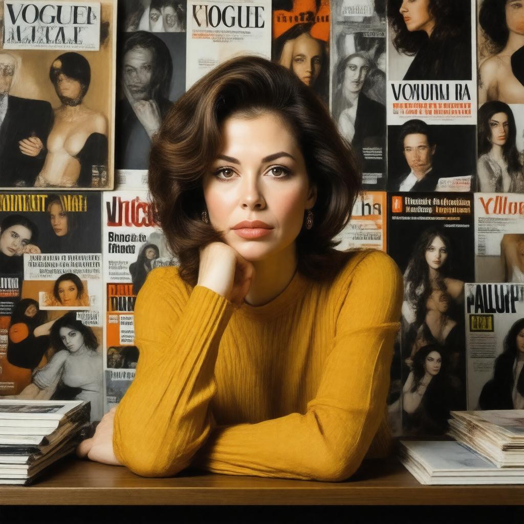 Click to view larger image AI-created image of Polly Allen Mellen