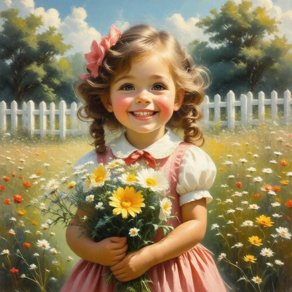 AI-created image of Pollyanna