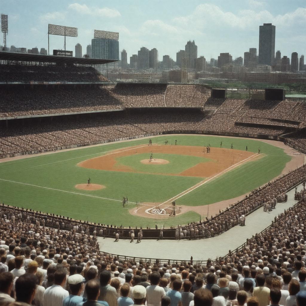 AI-created image of Polo Grounds