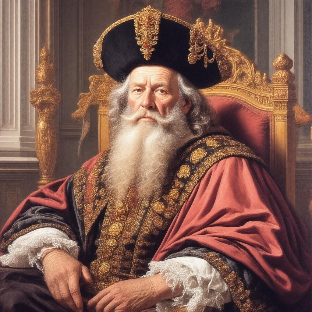 AI-created image of Polonius