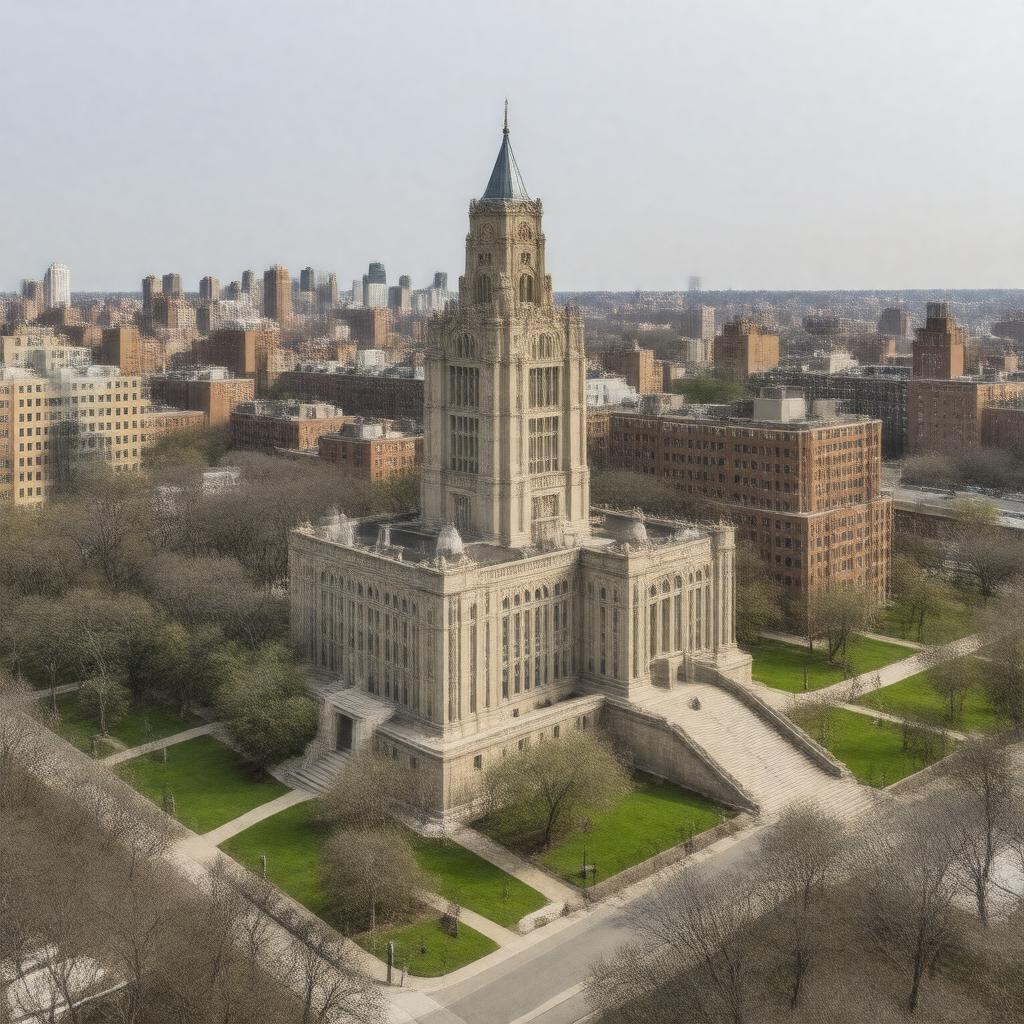 AI-created image of Polytechnic Institute of Brooklyn