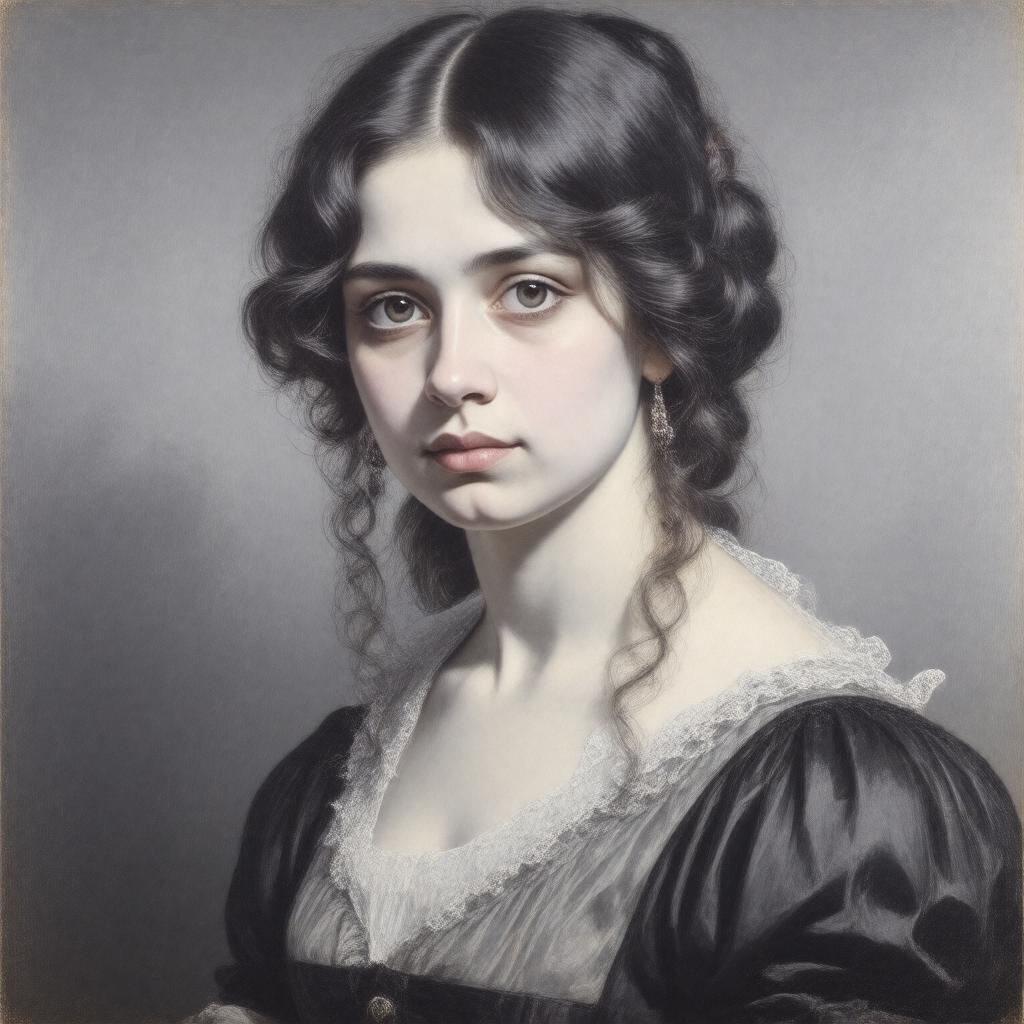 Click to view larger image AI-created image of Pompilia Comparini