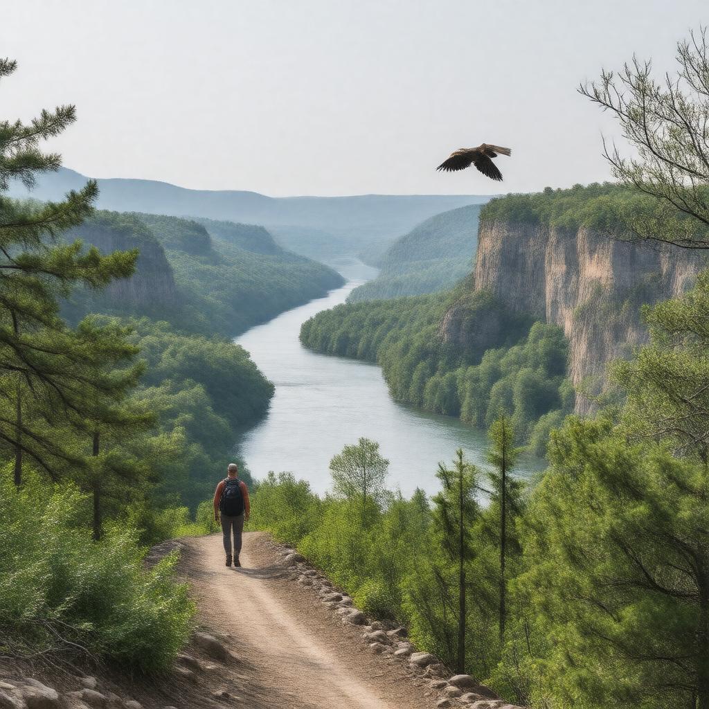 AI-created image of Ponca State Park