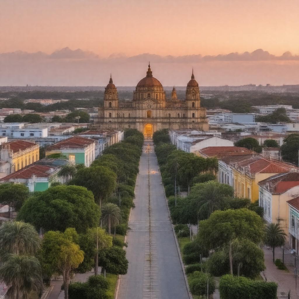 AI-created image of Ponce, Puerto Rico