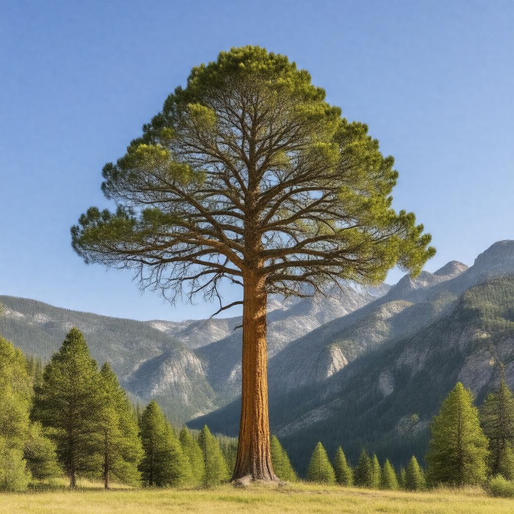 AI-created image of Ponderosa Pine