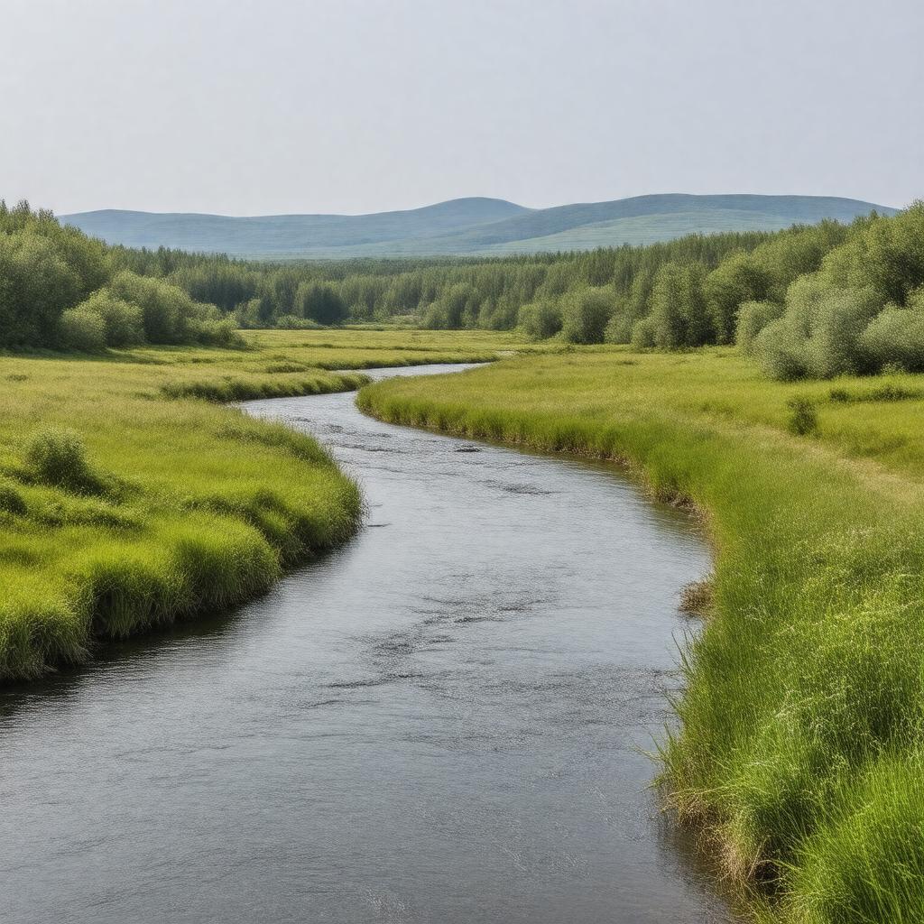 AI-created image of Ponoy River