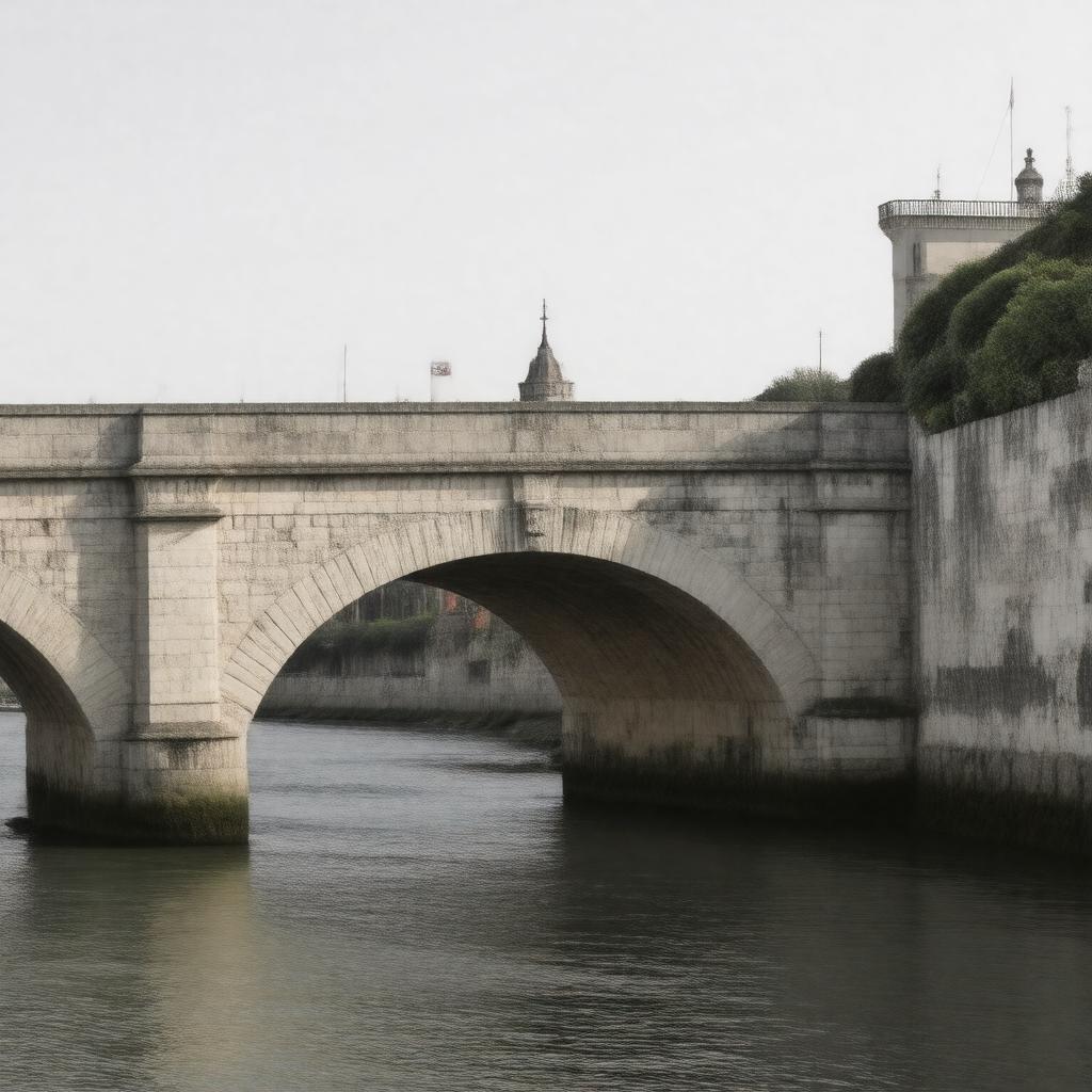 AI-created image of Pont Bonaparte