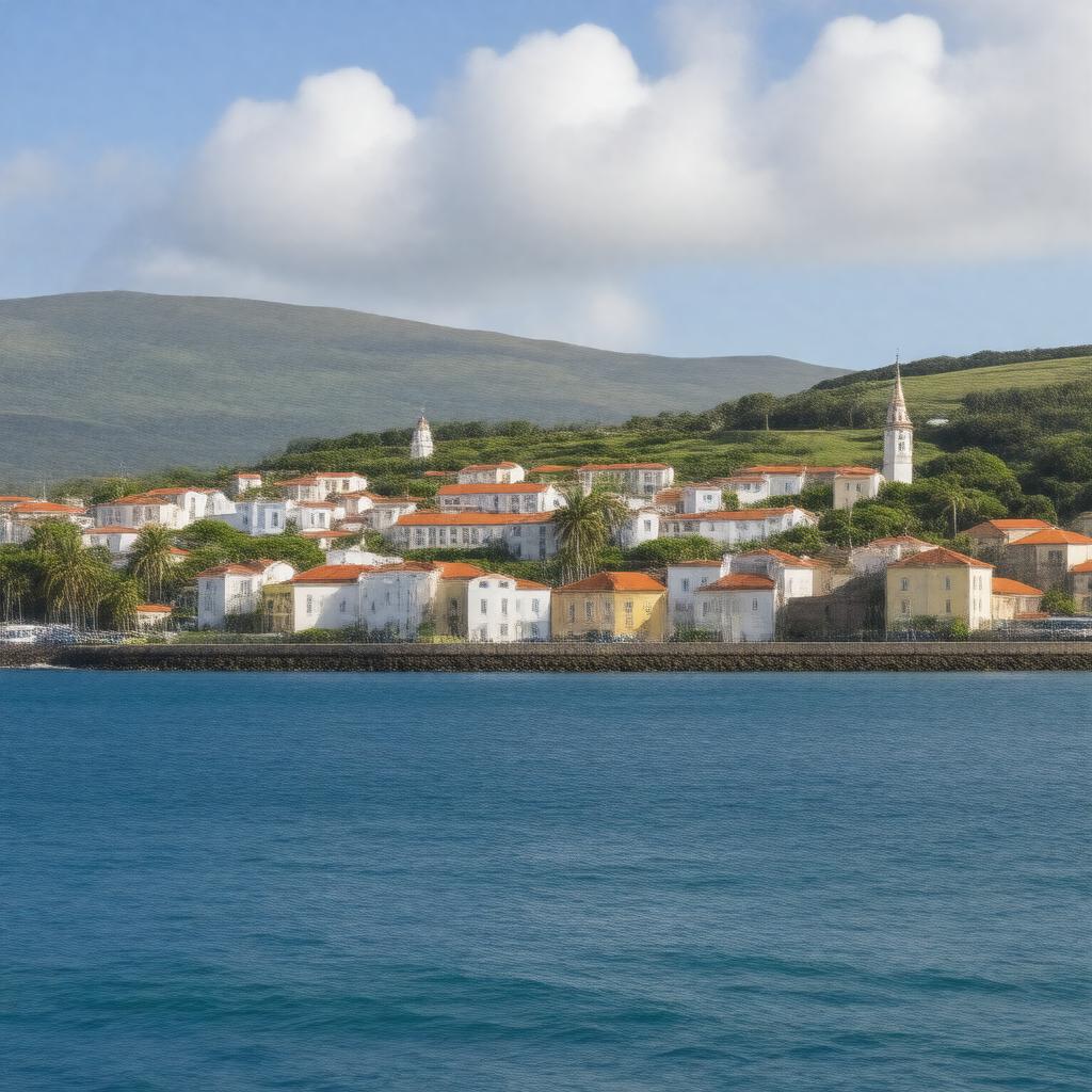 Click to view larger image AI-created image of Ponta Delgada