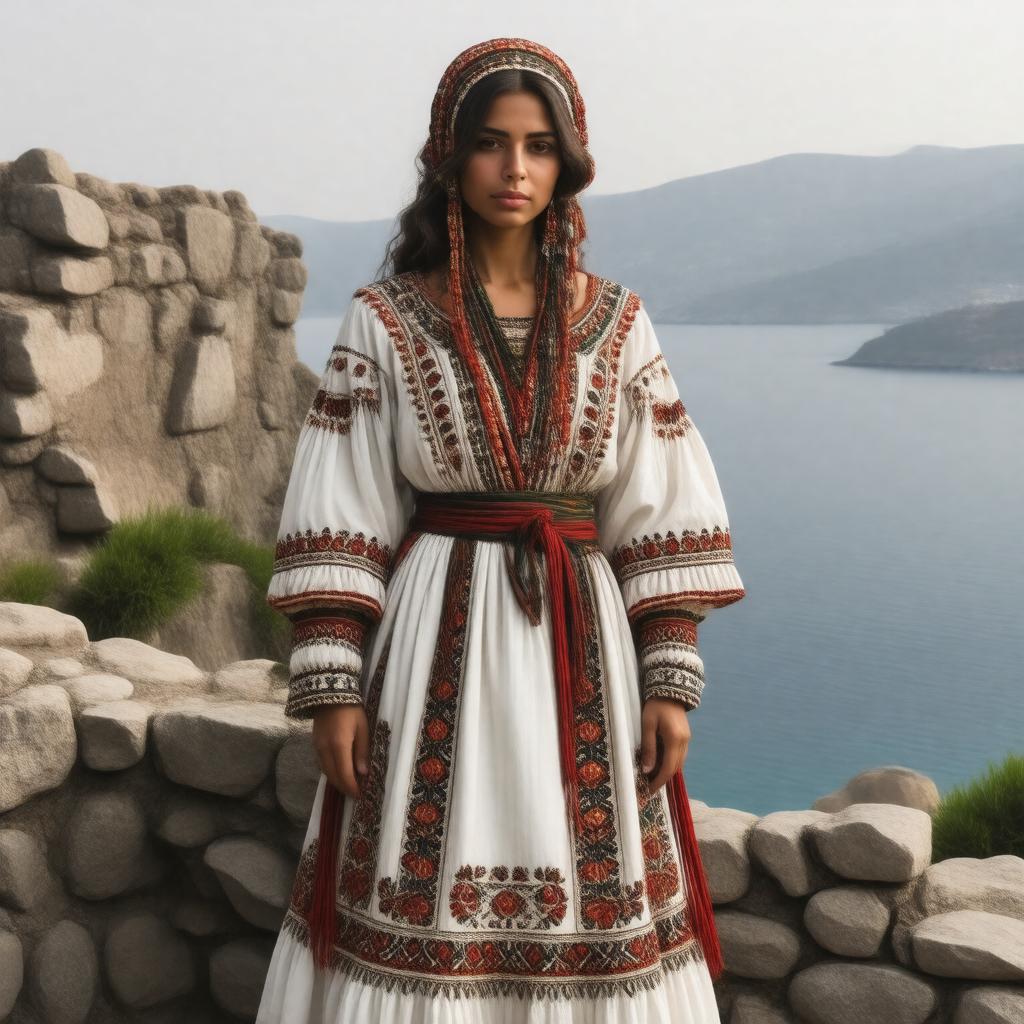 AI-created image of Pontic Greek