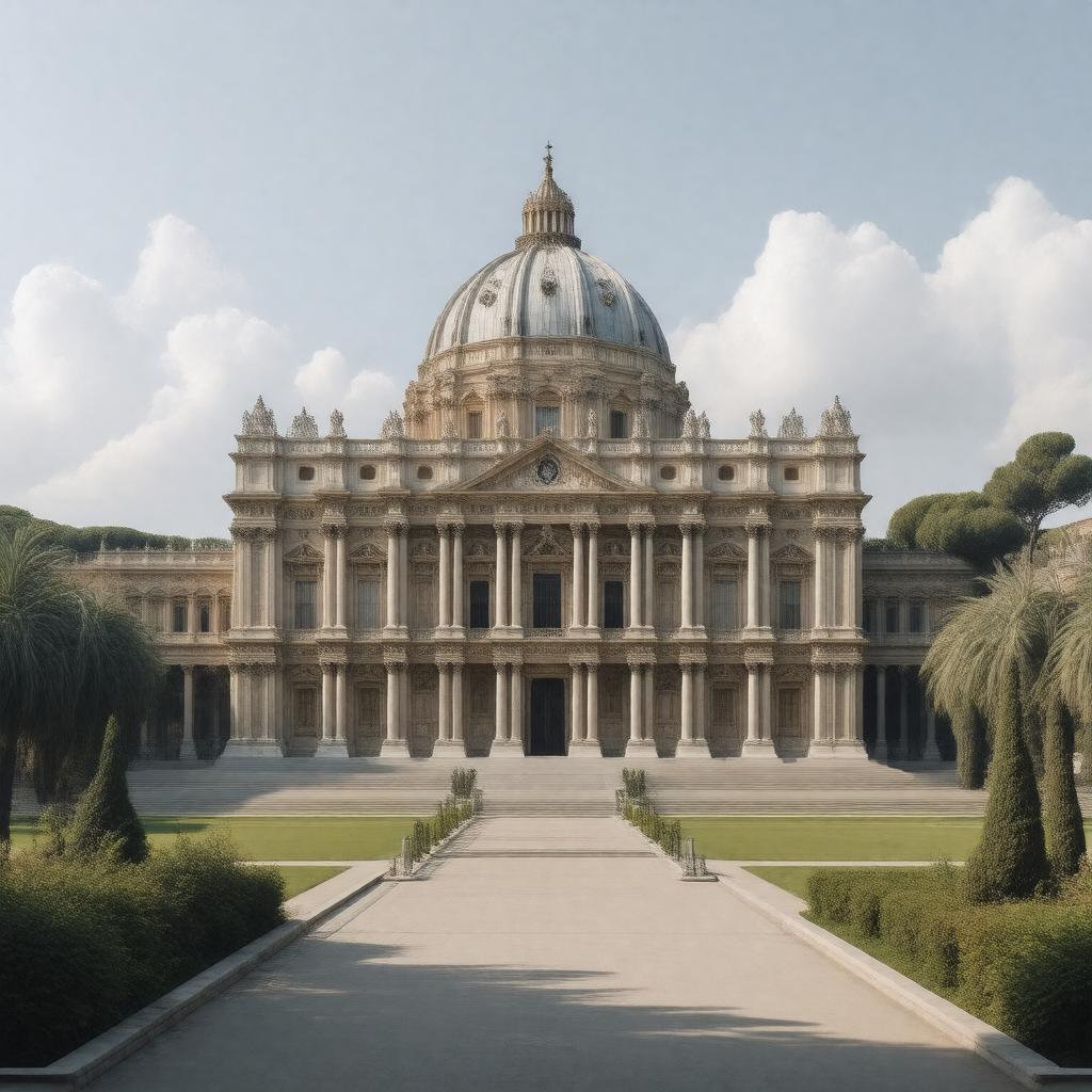 Click to view larger image AI-created image of Pontifical Academy of Sciences