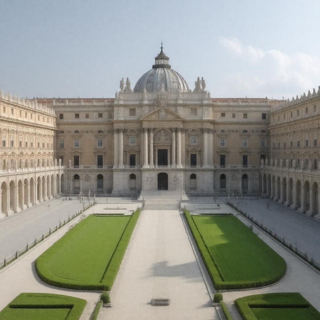 Click to view larger image AI-created image of Pontifical Academy of Social Sciences