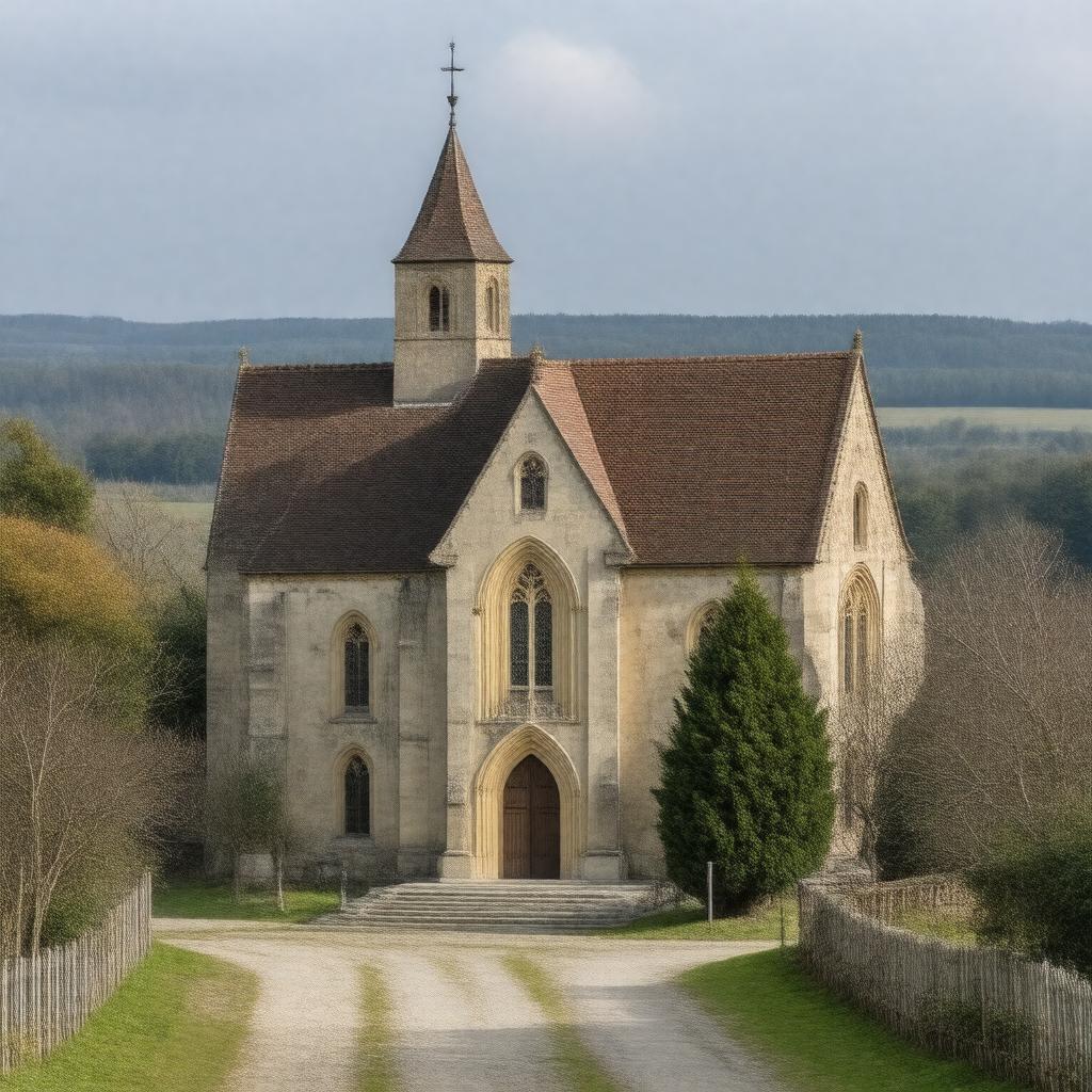 AI-created image of Pontmain