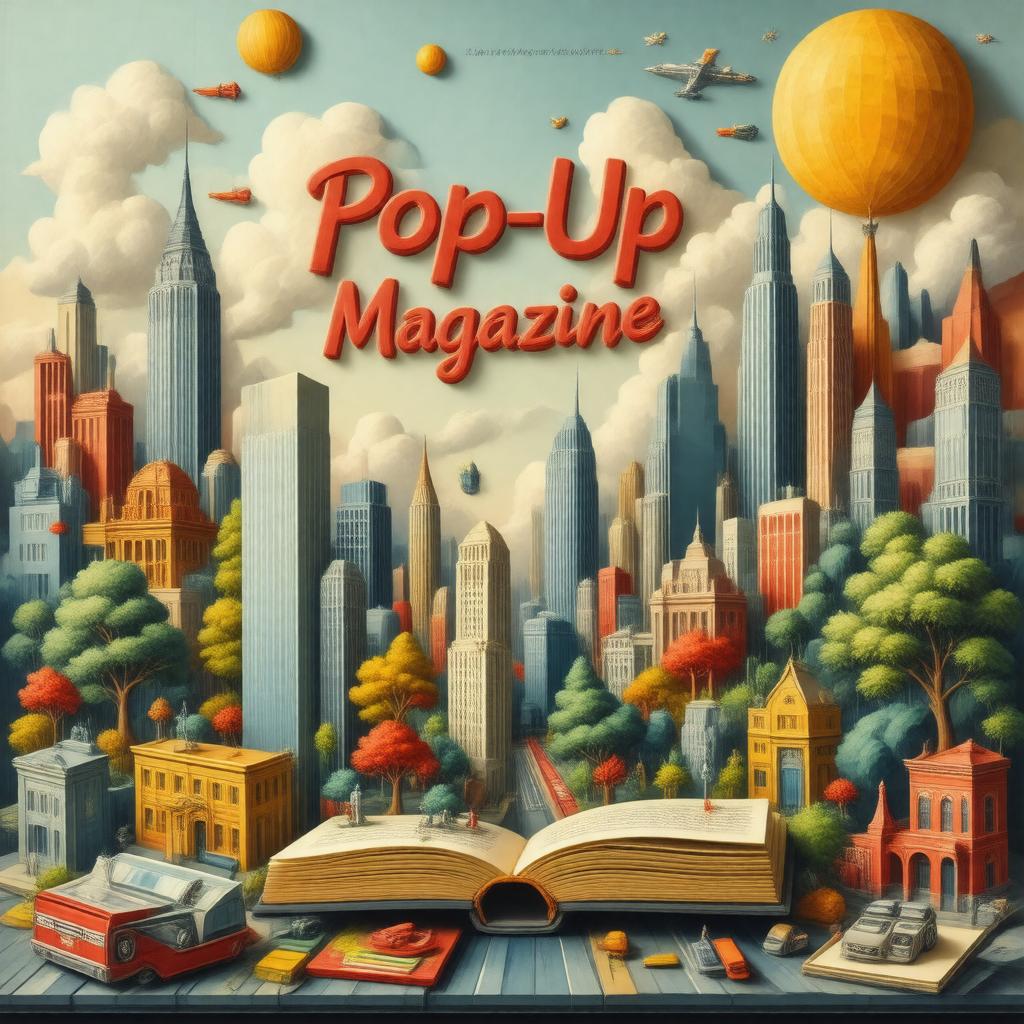 AI-created image of Pop-Up Magazine Productions