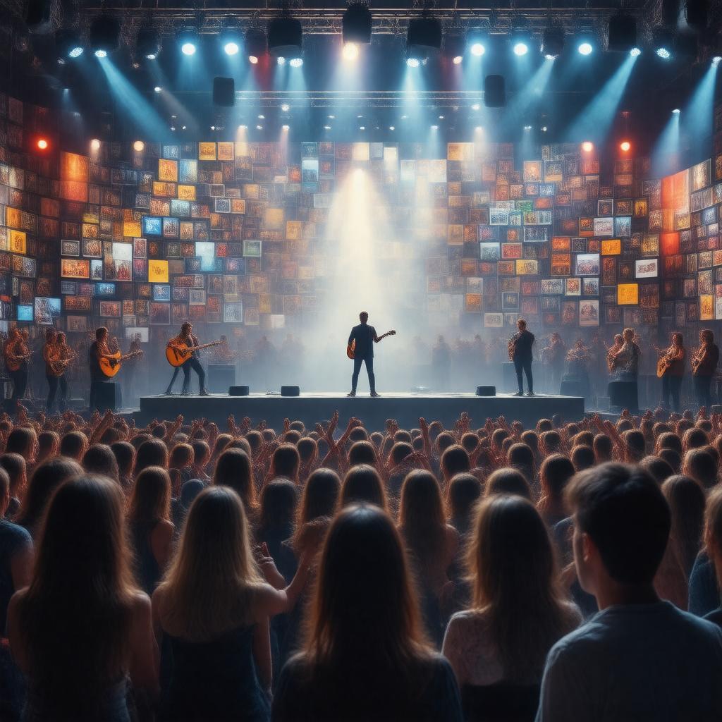 AI-created image of Pop-Up Magazine