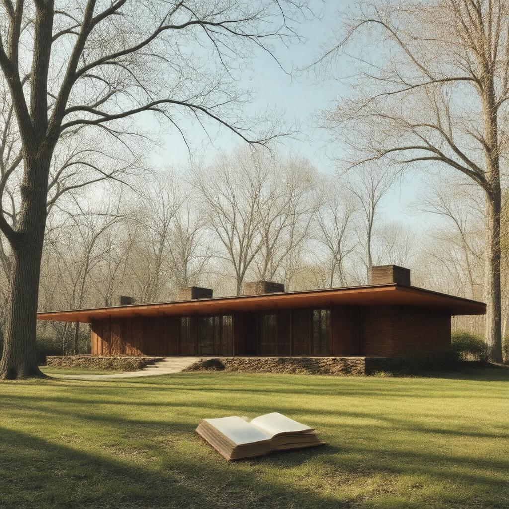 AI-created image of Pope-Leighey House