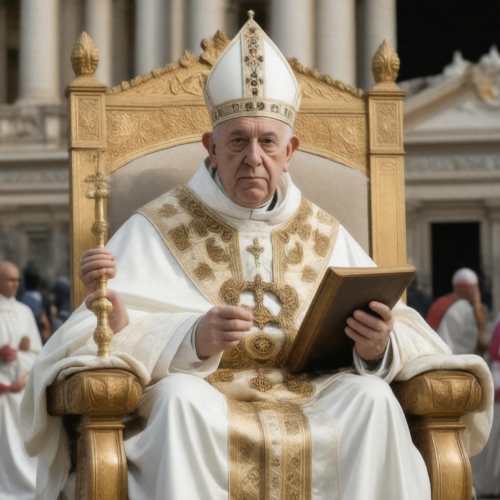 AI-created image of Pope