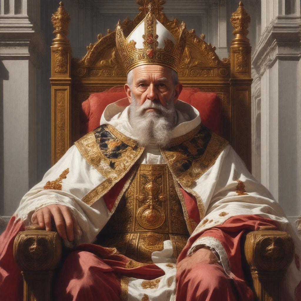 AI-created image of Pope Alexander III