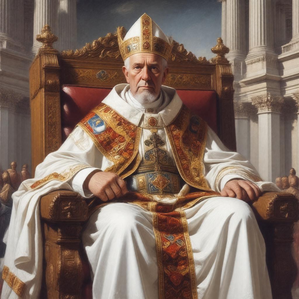 AI-created image of Pope Boniface VIII